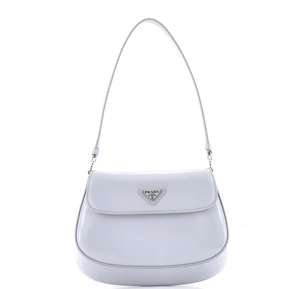 Prada Cleo Flap Shoulder Bag Spazzolato #239698P23B